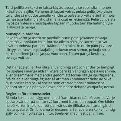 Muistipeli - Muikeat tyypit