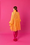 Dishy Dress - Lace Orange