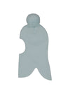 Balaclava with pompom - Light Blue