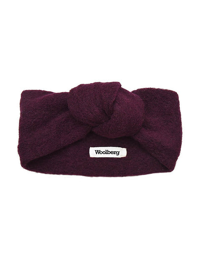 Knot Headband - Dark Plum