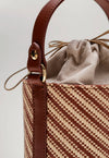 Raffia Basket - Brown