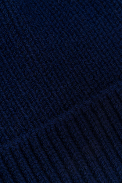 Merino Beanie - Blue