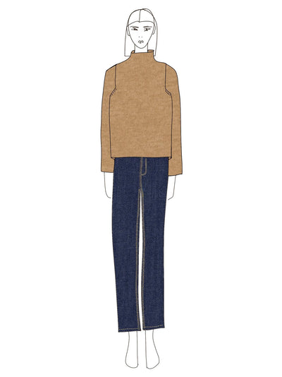 Cashmere Turtleneck Caramel