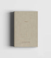 Natural Linen & Golden Notebook - Trust the next chapter