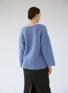 Mohair Cardigan Azure