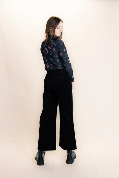 Corduroy Trousers - Black