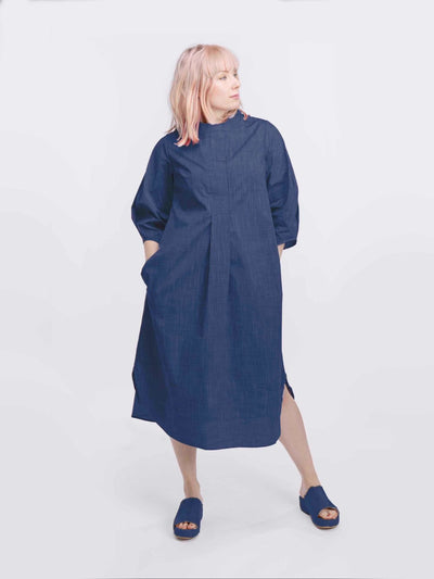 Nefer Dress - Blue