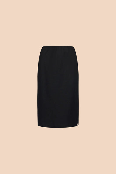 Comfy Pencil Skirt - Black