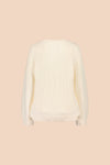 V-neck Jumper - Offwhite