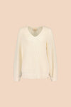 V-neck Jumper - Offwhite