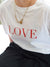 Love Heals Oversize T-shirt - White