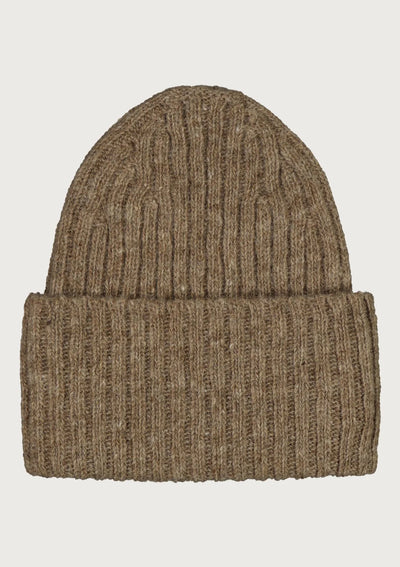 Ribbed Beanie - Oak