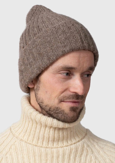 Ribbed Beanie - Oak