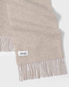 Wool Scarf - Light Beige