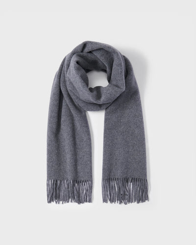 Wool Scarf - Grey