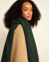 Wool Scarf - Moss Green