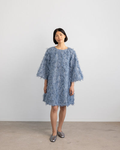 Celyn Dress - Minossa Misty Blue