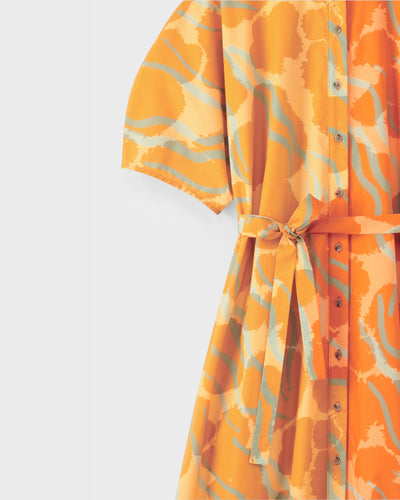 Chihiro Dress - Varret Orange