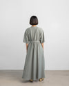 Shihiro Dress - Woolbuylic Dusty Green