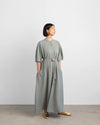 Shihiro Dress - Woolbuylic Dusty Green