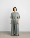 Shihiro Dress - Woolbuylic Dusty Green