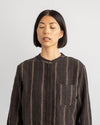 Gabi Shirt - Kokoa Wool Dark Brown