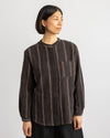 Gabi Shirt - Kokoa Wool Dark Brown