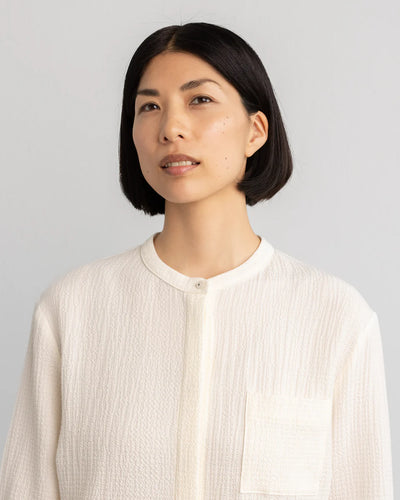 Gabi Shirt - Woolbuylic Ecru