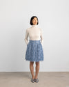 Cloe Skirt - Minosse Misty Blue