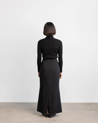 Mieko Skirt - Liquid Black