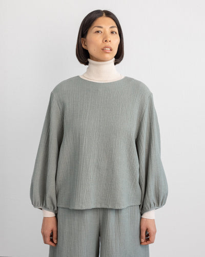 Vera Shirt - Woolbuylic Green