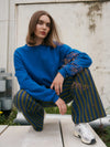 Stripy Seersucker Pants