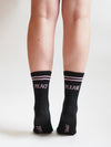 Peace Pleace Socks - Black