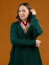 Alma Wool Gardigan - Green