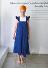 Heatwave Frill Dress - Blue