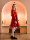 Hailey Dress - Burnt Orange