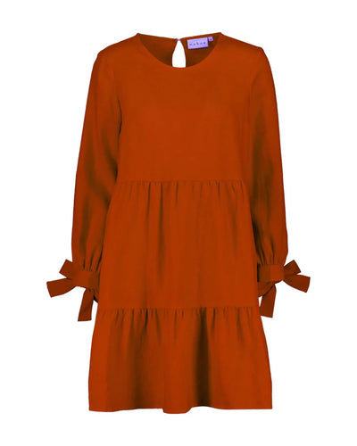 Hailey Dress - Burnt Orange