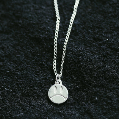 Mini Sad Smiley Pendant