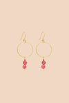 Aisha Earrings - Pink