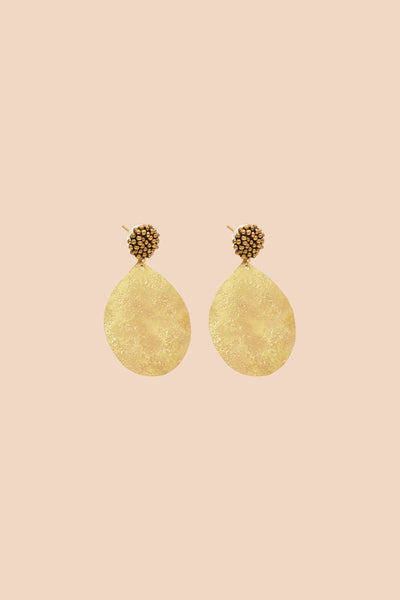 Shanti Earrings - Brass