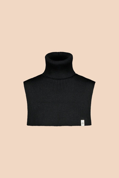 Rib Neck Warmer - Black