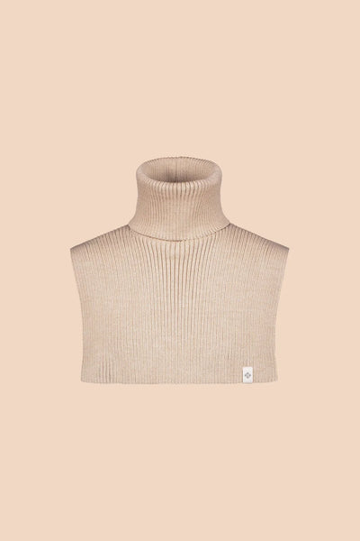 Rib Neck Warmer - Light Sand