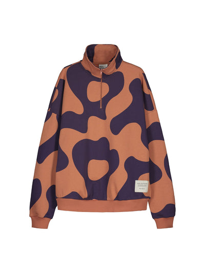 Swirl Zip Sweatshirt